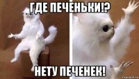 где печеньки!? нету печенек!