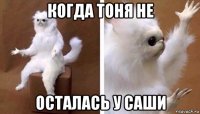 когда тоня не осталась у саши