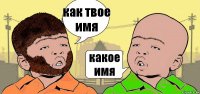 как твое имя какое имя