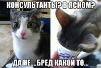 консультанты? в ясном? да не....бред какой то...
