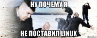 ну почему я не поставил linux