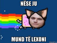 nëse ju mund të lexoni