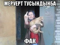 меруерт тусындынба фак
