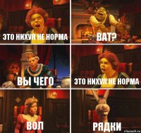 Это нихуя не норма Ват? Вы чего Это нихуя не норма Вол Рядки