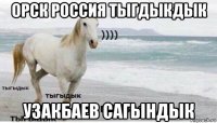 орск россия тыгдыкдык узакбаев сагындык