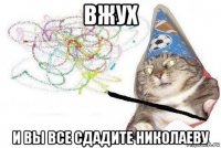 вжух и вы все сдадите николаеву