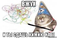 вжух и ты сдашь химию на 11