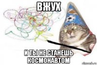 вжух и ты не станешь космонавтом