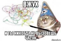 вжух и ты никогда не вызовешь часун