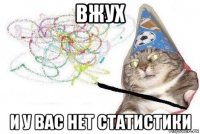 вжух и у вас нет статистики