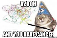 vzooh and you have cancer