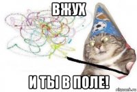 вжух и ты в поле!