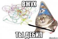 вжух ты дебил