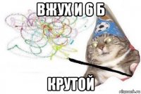 вжух и 6 б крутой