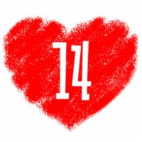 Создать мем 14 лютого