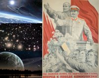 Создать мем And Stalin our leader with faith in the people