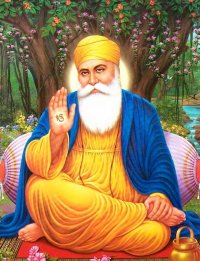 Создать мем Guru Nanak Jayanti