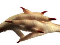 Создать мем Куриные лапы