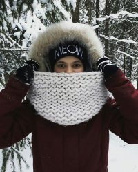 Создать мем Мишель