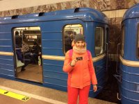 Создать мем По дорого в метро
