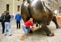 Создать мем Usa bull американский бык