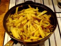 Создать мем Жареная картошка