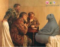 Создать мем Ждун
