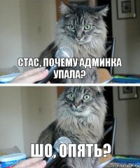 стас, почему админка упала? шо, опять?