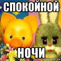 спокойной ночи