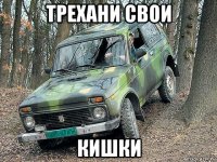 трехани свои кишки