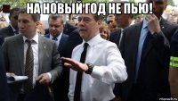 на новый год не пью! 