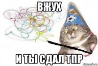 вжух и ты сдал тпр