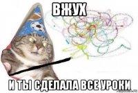 вжух и ты сделала все уроки