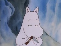 Создать мем Апасный муми-тролль
