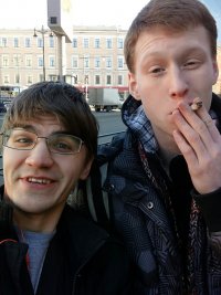 Создать мем Ебть ты лох