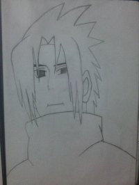 Создать мем Saske Face