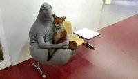 Создать мем Ждун