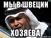 мы в швеции хозяева