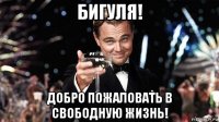 бигуля! добро пожаловать в свободную жизнь!