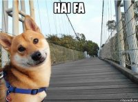 hai fa 
