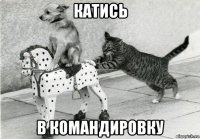 катись в командировку