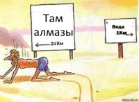 Там алмазы