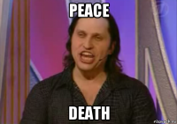 peace death