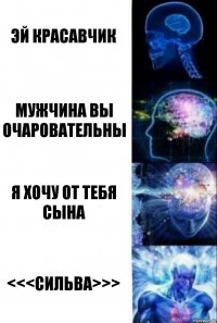 Эй Красавчик Мужчина вы очаровательны Я хочу от тебя Сына <<<CИЛЬВА>>>