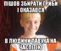 пішов збирати гриби і оказався в людини павука на чаєпітію