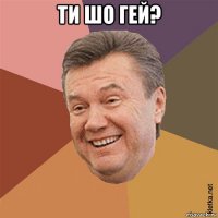 ти шо гей? 