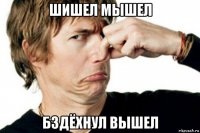 шишел мышел бздёхнул вышел