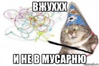 вжуххх и не в мусарню