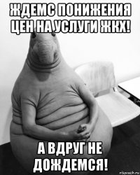 ждемс понижения цен на услуги жкх! а вдруг не дождемся!