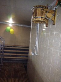 Создать мем Большая баня за половину цены